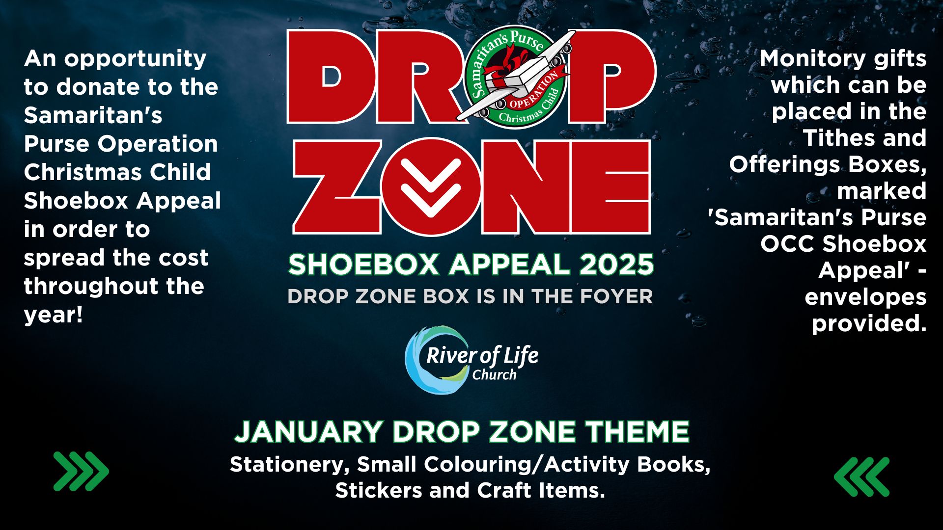 SP Drop Zone Jan 2025