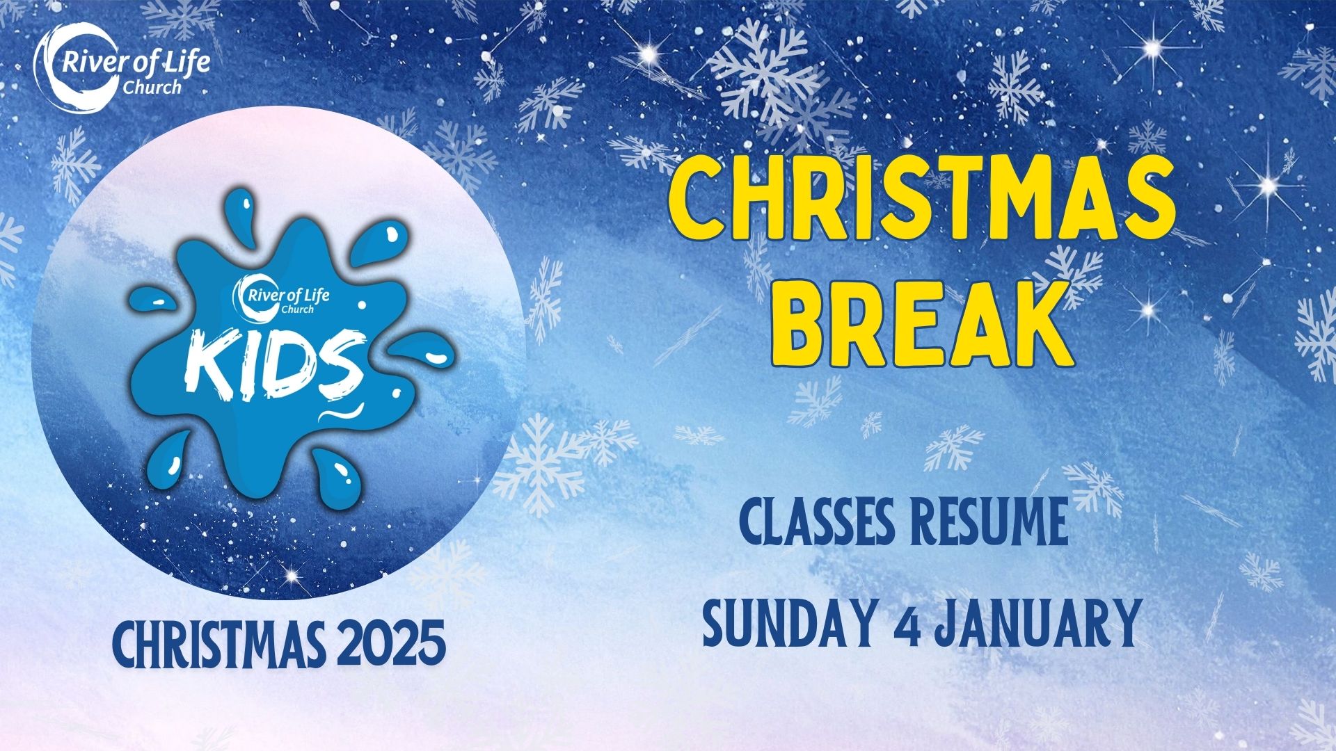 KIDS Christmas Break